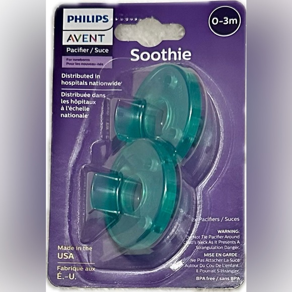 Phillips Avent Baby Bottles and Pacifier Bundle - Picture 2 of 4